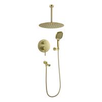 Душевая система Filarete Roun FL1027MG, матовое золото