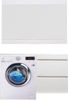 Мебель для ванной Style Line Даллас 110 Люкс Plus подвесная, белая, эмаль