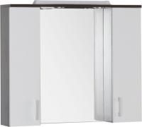 Зеркало-шкаф Aquanet Тиана 90 венге