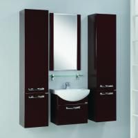Мебель для ванной Aquaton Ария 50 темно-коричневая