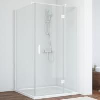 Душевой уголок Vegas Glass AFP-Fis 110 01 01 R профиль белый, стекло прозрачное