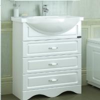 Тумба под раковину СанТа Верона 75 напольная, 3 ящика