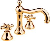 Смеситель для раковины Nicolazzi Nuova Brenta 2509GB с д/к, золото