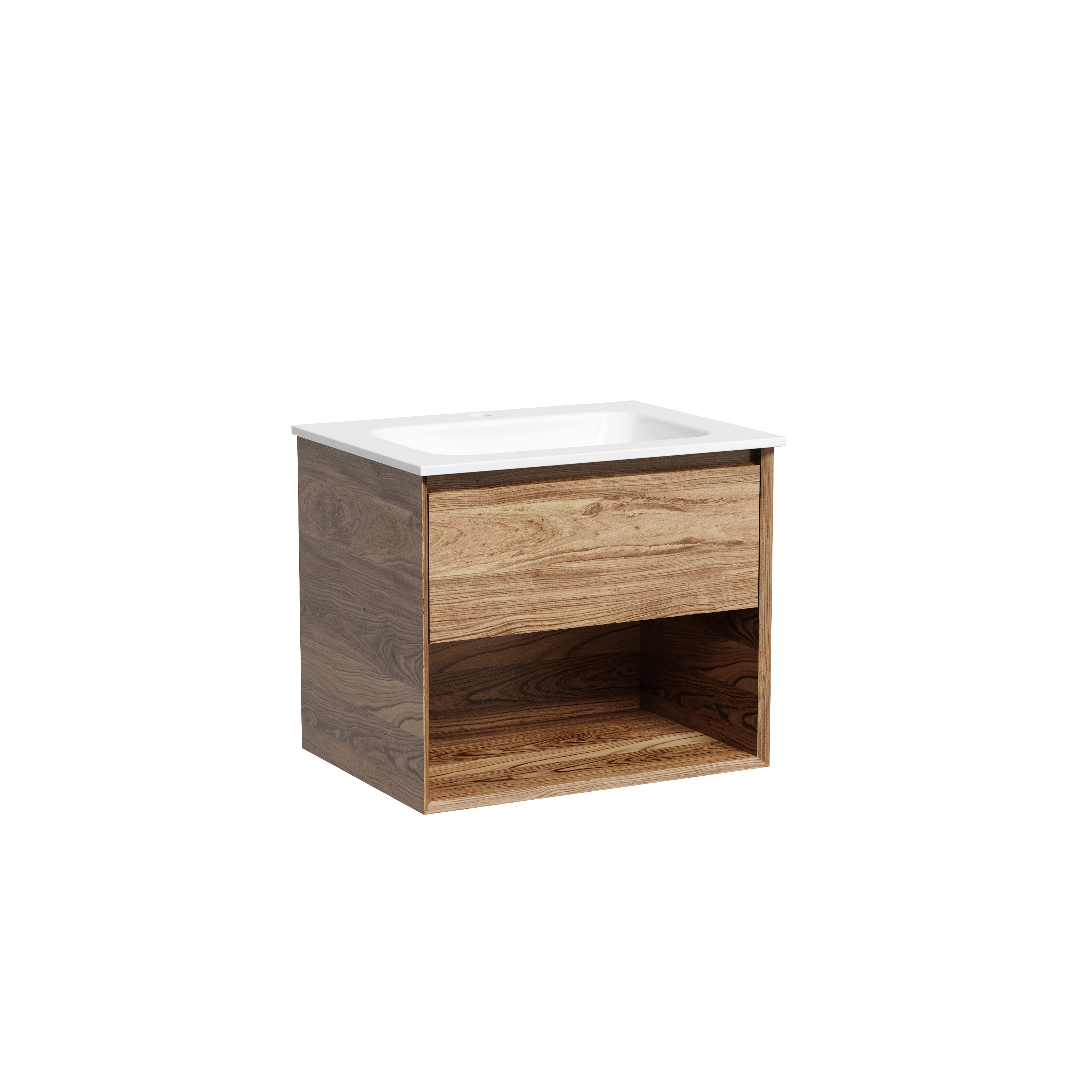 Тумба с раковиной Sancos Marmi 1.0 60 дуб чарльстон, MR1.060ECH