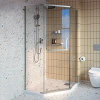 Душевой уголок Iddis Steel STE8SS0i23 100х100 см, сатин