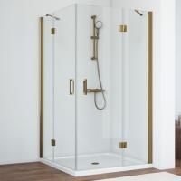 Душевой уголок Vegas Glass AFA 120 05 01 профиль бронза, стекло прозрачное