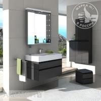 Мебель для ванной Aquaton Ричмонд 80 черная