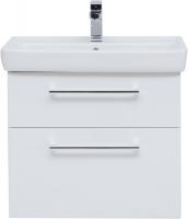 Тумба с раковиной Dreja Q max 70 белый глянец