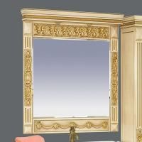 Зеркало Misty Беатрис 80 бежевое, патина