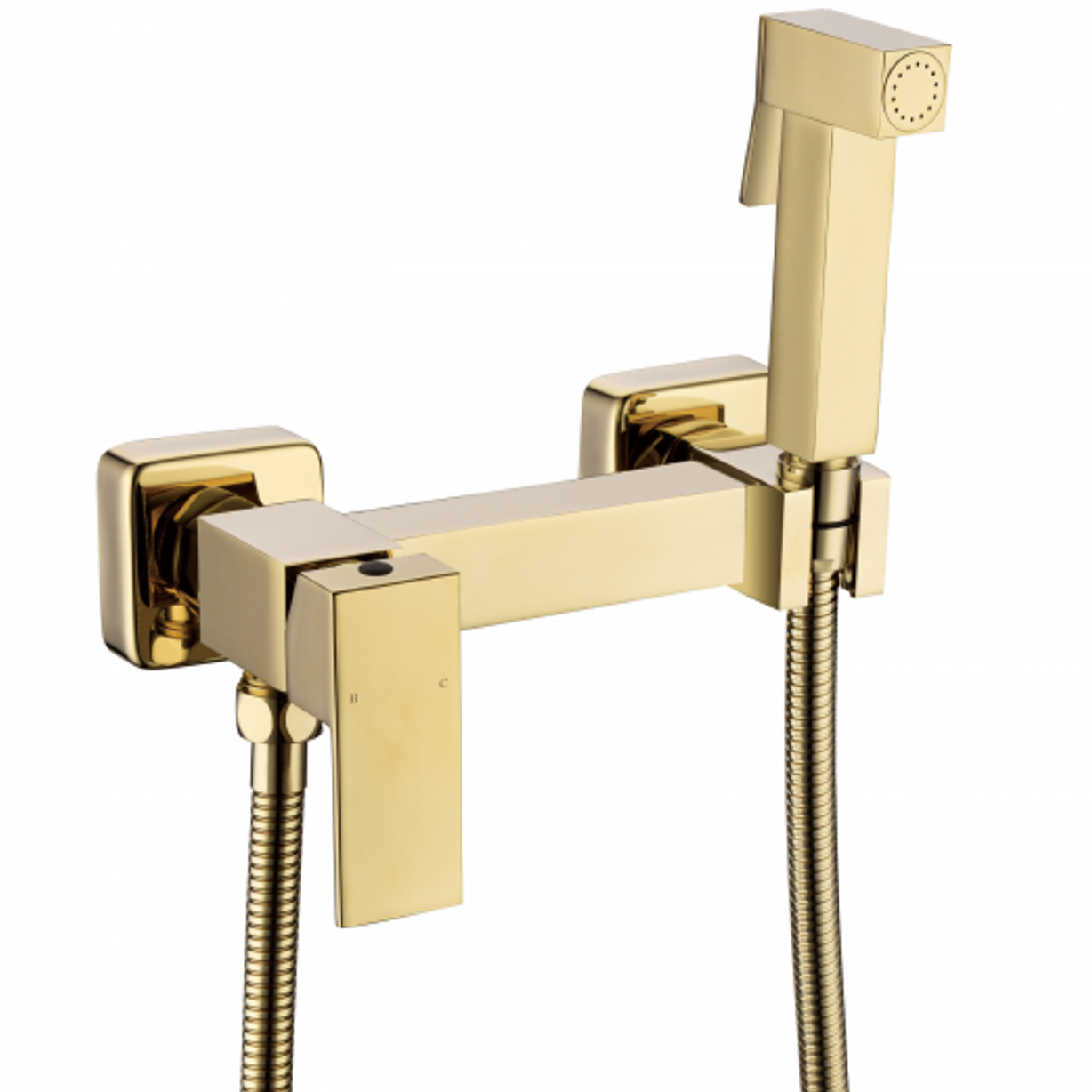 Гигиенический душ Grocenberg GB101N-GO со смесителем