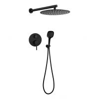 Душевая система Filarete Roun FL1028BL, черный