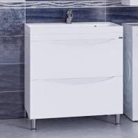 Тумба с раковиной СанТа Сатурн 80 напольная