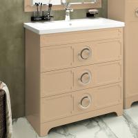 Тумба с раковиной Misty Лейла 70 песочная