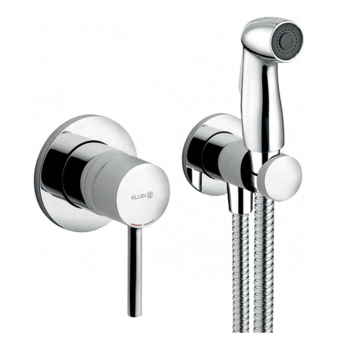 Гигиенический душ Kludi Bozz 389990576 со смесителем