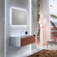 Мебель для ванной Sanvit Кубэ-1 60 орех лесной