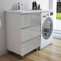 Тумба с раковиной Эстет Dallas Luxe 110 напольная, 3 ящика