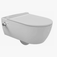 Унитаз подвесной beWash Melville HRKA052N3VE0W5SZ0 с функцией биде, встроенным смесителем