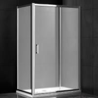 Душевой уголок Gemy Victoria 120х100 см, профиль хром
