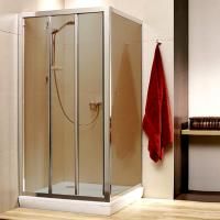 Душевой уголок Radaway Treviso DW+S 80 коричневое стекло