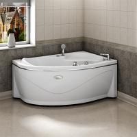 Акриловая ванна Radomir Амелия 160х105 см Luxe с гидромассажем