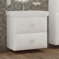 Тумба под раковину Marka One Ovale 70П White