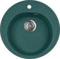 Мойка кухонная AquaGranitEx M-08 зеленая