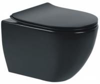 Унитаз подвесной Sanindusa Sanibold 137034264 с сиденьем микролифт, безободковый