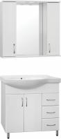 Мебель для ванной Style Line Эко Стандарт №25 82 белая, правая