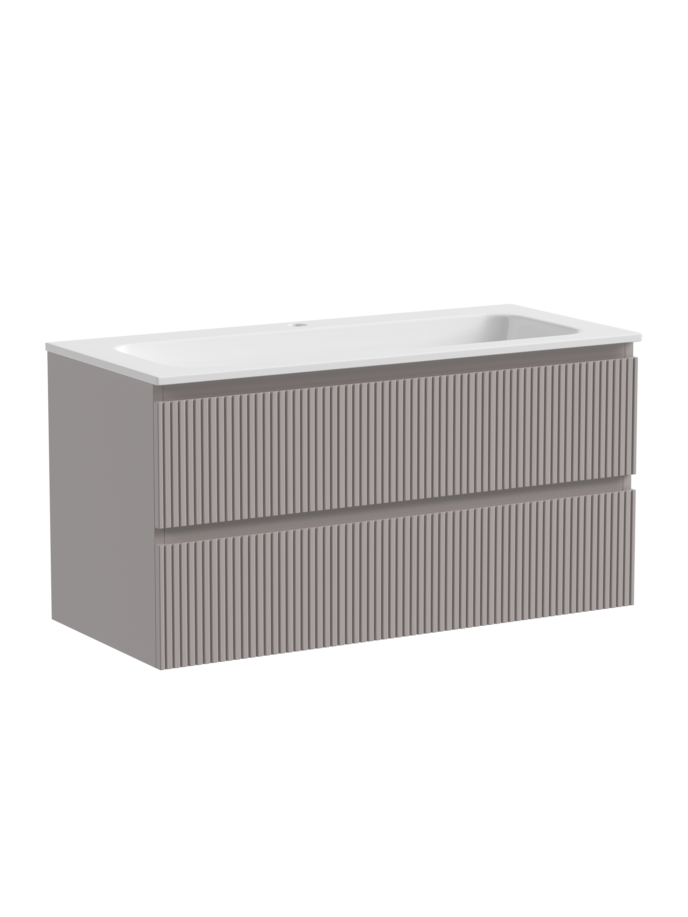 Тумба с раковиной Sancos Snob T 100 Doha Soft SNT100SM, подвесная