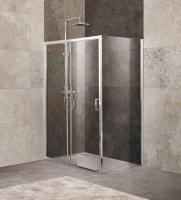 Душевой уголок BelBagno Unique-AH-1-100/115-80-P-Cr