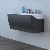 Тумба под раковину Aquaton Ондина 80 графит