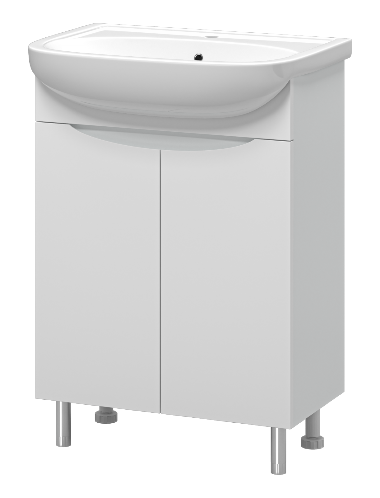 Тумба с раковиной Misty Смайл 60