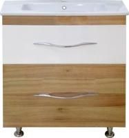 Тумба с раковиной Misty Турин 60 орех