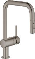 Смеситель для кухни Grohe Minta 32322AL2 темный графит