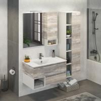 Мебель для ванной Comforty Турин 90 дуб бежевый