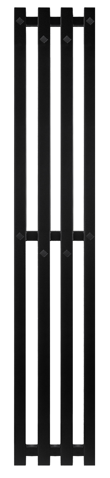 Полотенцесушитель электрический Secado Сандриго 4К 1000/210 R, черный матовый Полотенцесушитель электрический Secado Сандриго 4К 1000/210 R, черный матовый