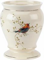 Мусорное ведро Avanti Gilded Birds 11984F белое, 5 л