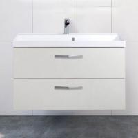 Тумба с раковиной BelBagno Aurora 90 pietra bianca