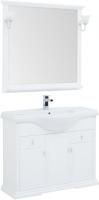 Мебель для ванной Aquanet Лагуна 105 раковина Kirovit Классик 105