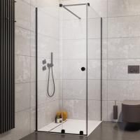 Душевой уголок Radaway Furo Black KDJ RH 100x75 L