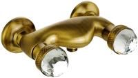 Смеситель для душа Migliore Axo Swarovski 18479 бронза