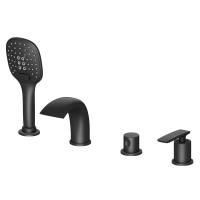 Смеситель на борт ванны Timo Helmi 4020/03Y черный