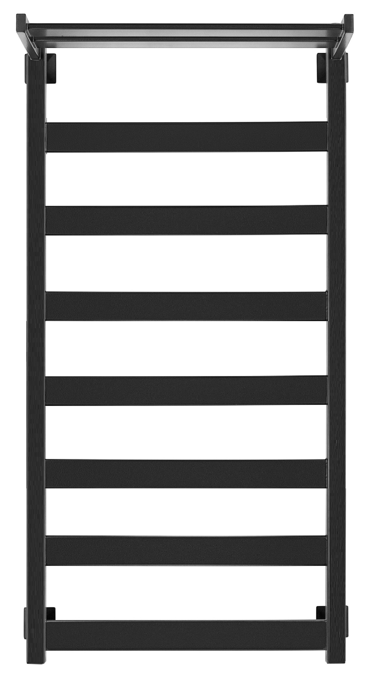 Полотенцесушитель электрический Secado Комано 1 СП 120/60 R, черный матовый