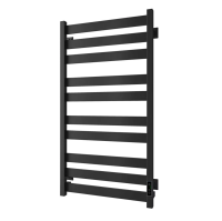 Полотенцесушитель электрический Veconi Piatto 50/100, черный матовый