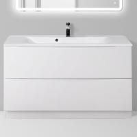 Тумба с раковиной BelBagno Marino 100 bianco lucido, напольная