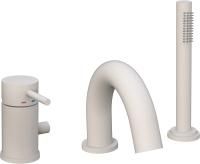 Смеситель на борт ванны Paffoni Light LIG047BO бeлый