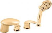 Смеситель на борт ванны Kolpa San Rav Slezak Cobra 100487 золото