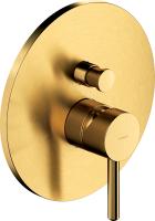 Смеситель для ванны Omnires Y Y1235GLB с внутренней частью брашированное золото