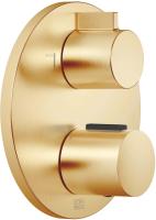 Смеситель для душа Dorn Bracht Rounded generic 36426970-28 термостат, сатинированная латунь