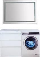 Мебель для ванной Misty Фостер 70 напольная, под стиральную машину